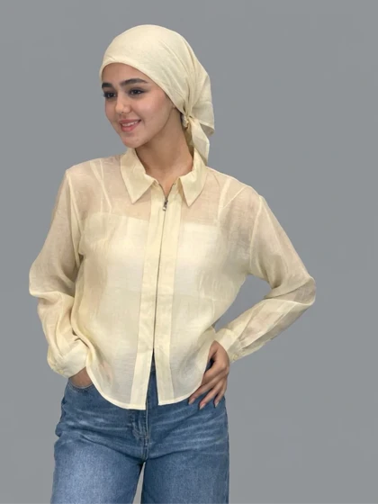 شومیز زیپ‌دار
