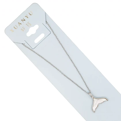 گردنبند زنانه مدل دم وال