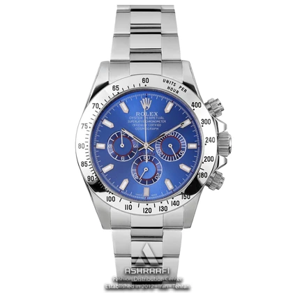 ساعت رولکس دیتونا صفحه سورمه‌ای Rolex Daytona D18