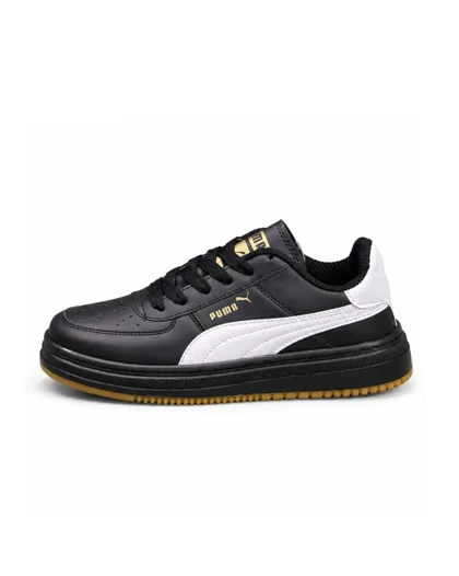 کفش کتانی زنانه مدل پوما مشکی سفید Puma