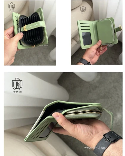 کیف پول و جاکارتی گلبرگ