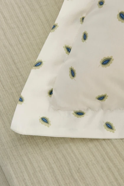 سرویس روتختی پیکه دو نفره Karaca Home مدل Noeris پنبه - چندرنگ