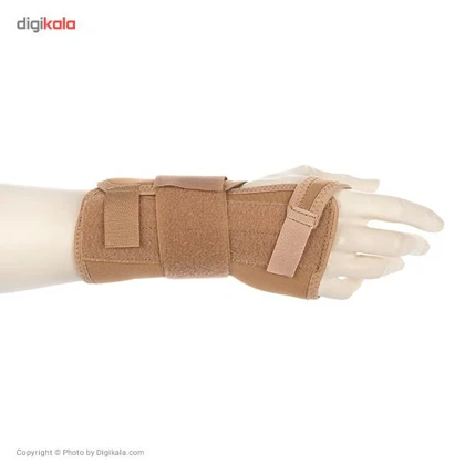 مچ بند طبی دست راست پاک سمن مدل Neoprene CTS With Hard bar سایز بزرگ