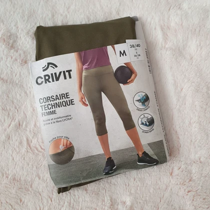 لگینگ ورزشی زنانه زیر زانو کریویت کد Z-JS298