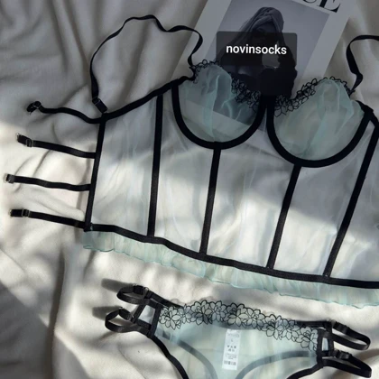 ست شیشه ای بلند برند برتاکد 2261 آبی روشن