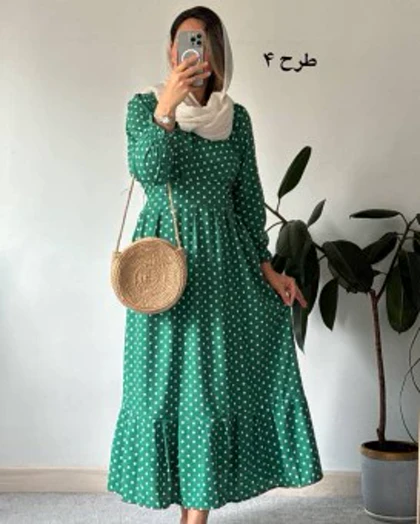 پیراهن مانتویی غزل