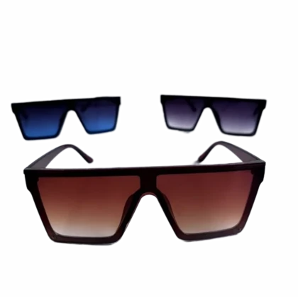 عینک آفتابی مردانه و زنانه uv400 Y.S.L با کاور و دستمال اشانتیون