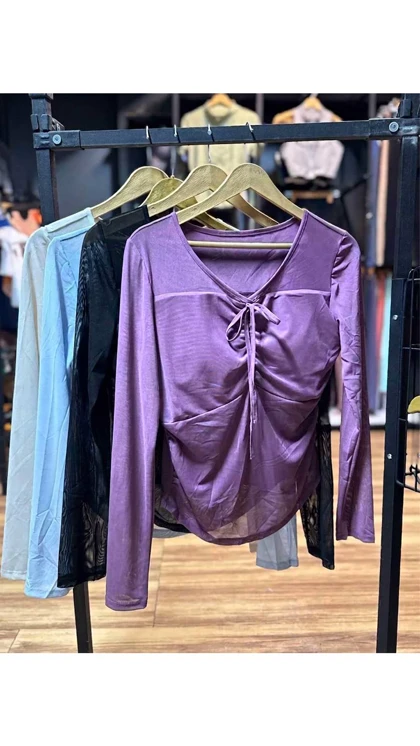 تیشرت توری زنانه