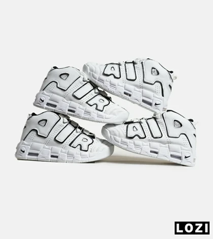 کفش کتانی مردانه و زنانه سفید NIKE Air More Uptempo '96