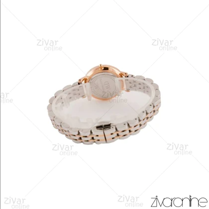 ساعت دنیل ولینگتون زنانه رزگلد سیلور صفحه سرمه ای اسمال 104713