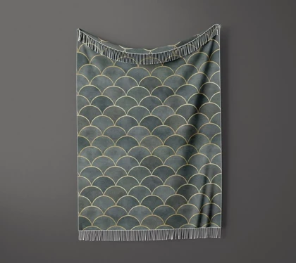 شال مبل ریش دار classic 89