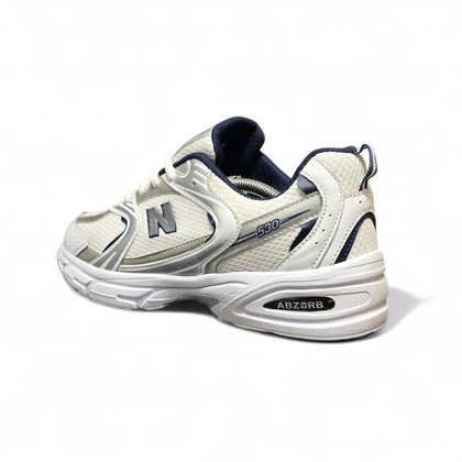 کتانی نیوبالانس 530 بزرگپا سفیدسورمه ای