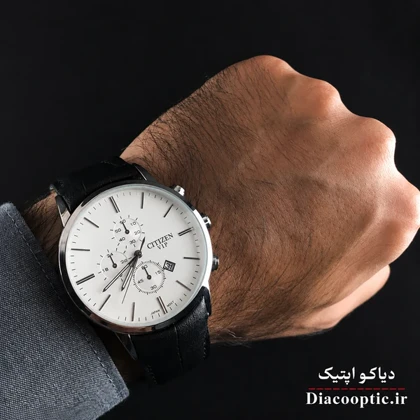 ساعت مچی مردانه موتور ژاپن برند سیتیزن مدل Do1278 چرمی