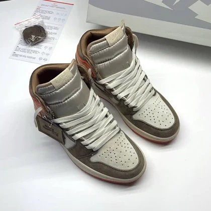 کفش نایک ایر جردن وان ساق‌دار داست کلای Nike Air Jordan 1 High Dust Clay