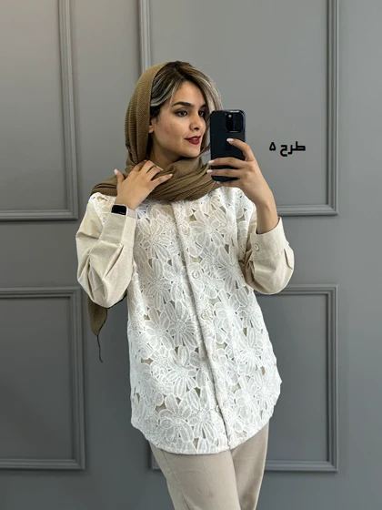 مانتو لینن دانتل