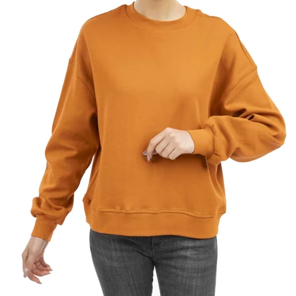 سویشرت یقه گرد زنانه - 7015443