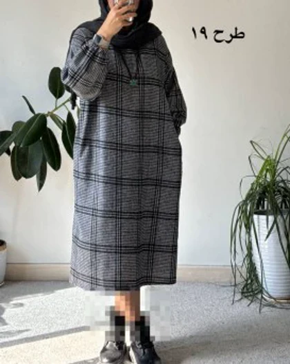 کفتان پشمی چهارخونه دیبا 4