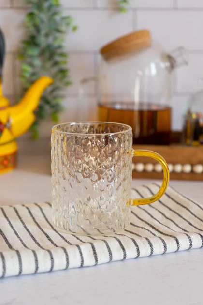 لیوان دسته عسلی pa57