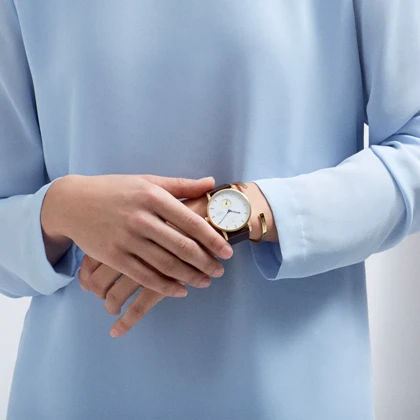 ساعت مچی عقربه ای مردانه تریوا (TRIWA) مدل Snow Falken Dark brown classic