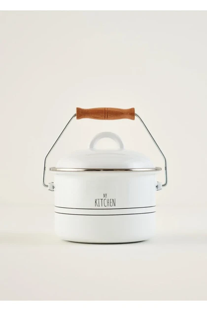 قابلمه لعابی Bella Maison مدل My Kitchen - سفید