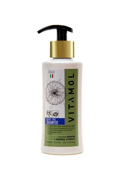 شامپو فاقد سولفات برای موهای خشک و آسیب دیده 300میل