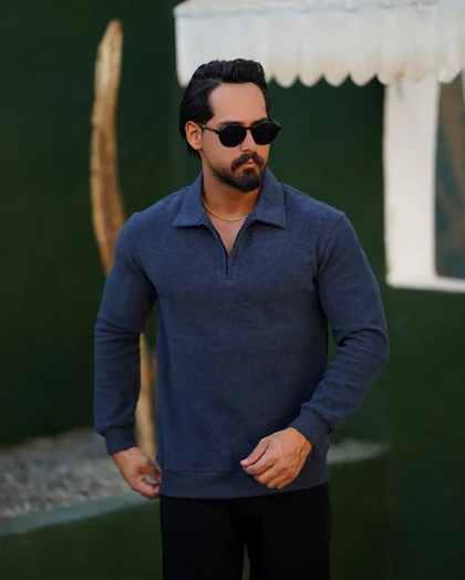 سلانیک نیم‌زیپ مردانه