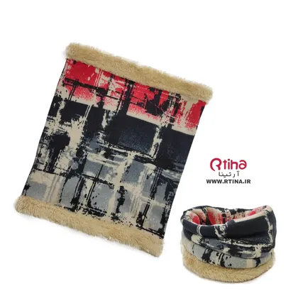 کلاه اسکارف پسرانه و دخترانه خز دار چند منظوره