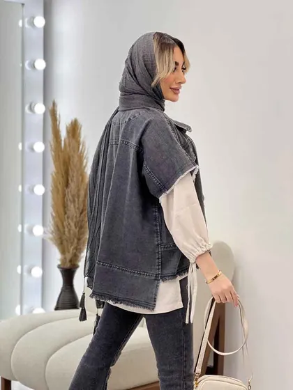 جین دو تکه دو جیب