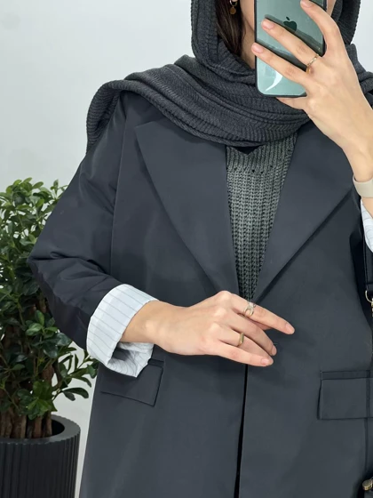 بارانی کتی آستردار شمیم 1(ایراد دار)