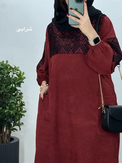 پیراهن مانتویی آوان 9