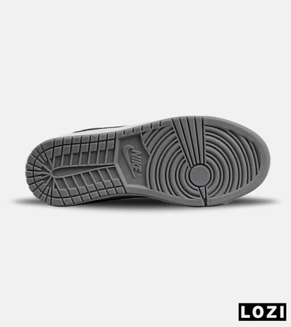 کفش کتانی مردانه و زنانه سفید طوسی سرمه ای 1 NIKE AIR JORDAN مدل 8772