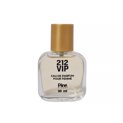 عطر جیبی زنانه پینک ویژوآل مدل VIP 212 حجم 30 میلی لیتر