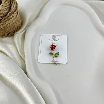گردنبند زنانه ژوپینگ مدل فلورا طرح گل