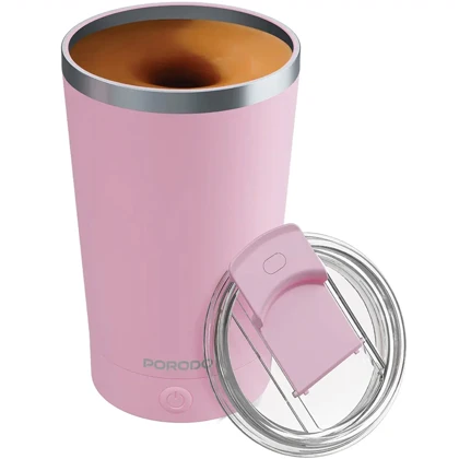 ماگ همزن دار شارژی پرودو Porodo مدل PDSSMHQ168BL ظرفیت 400 میلی لیتر