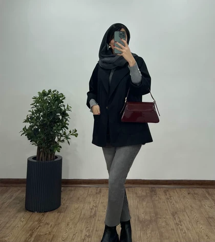 پالتو فوتر آستردار نیکول 1
