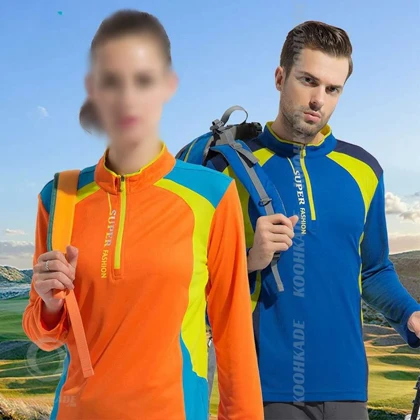 تیشرت نیم زیپ Super Fashion B1719