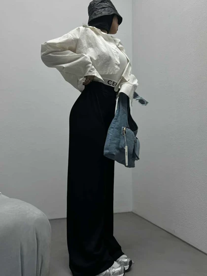 شلوار ساده کبریتی
