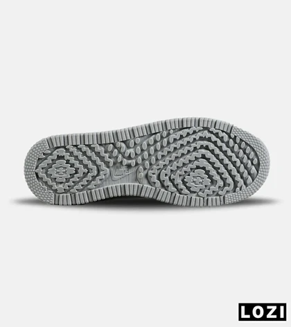 کفش کتانی بزرگ پا سفید طوسی NIKE AIR FORCE مدل 7646