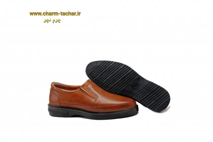 کفش مردانه طبی اداری رسمی چرم طبیعیsi170