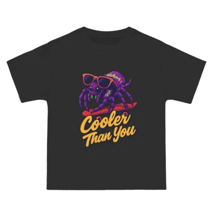 تیشرت طرح Cooler Than You Spider کد 294815