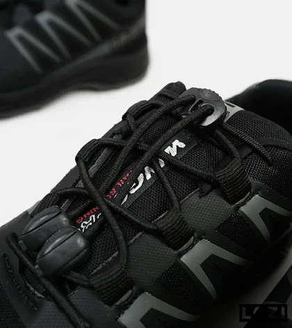 کفش کتانی کوهنوردی مردانه و زنانه مشکی طوسی Salomon Speedcross 5 Trail