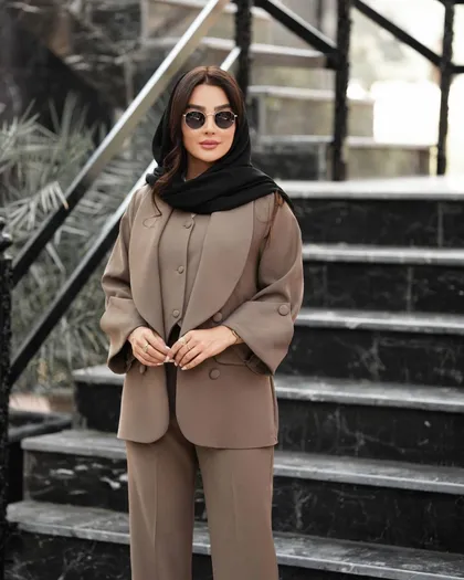کت و شلوار سه تیکه همراه جلیقه کد 2308