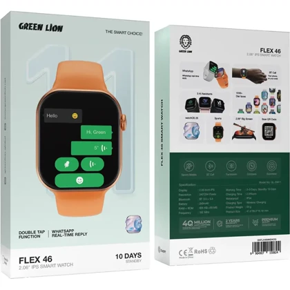 ساعت هوشمند گرین لاین Green Lion مدل GL-SW11 با دستیار هوش مصنوعی