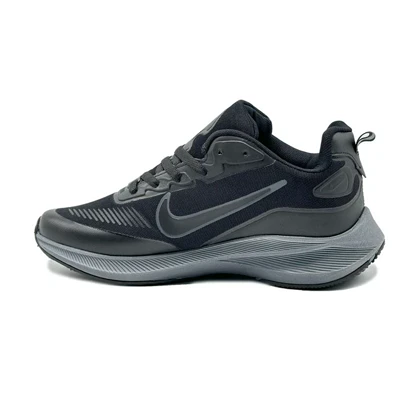کفش و کتانی اسپرت مردانه و زنانه مدل نایک زوم NIKE_ZOOM رنگ مشکی طوسی