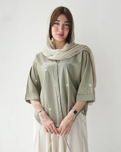 شومیز گلدوزی آنوشا 2 | هیبا