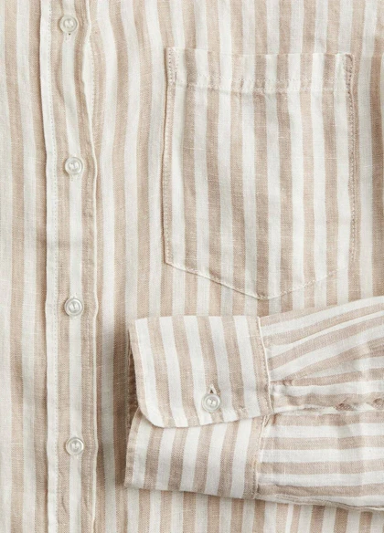 شومیز لینن H&M211