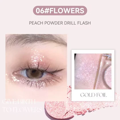 سایه چشم تک‌رنگ شاین نوو (NOVO Glitter Single Eyeshadow)