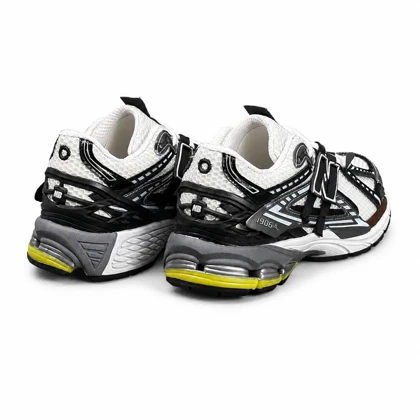 کتانی مردانه نیوبالانس سفید طوسی مشکی New BALANCE 1906