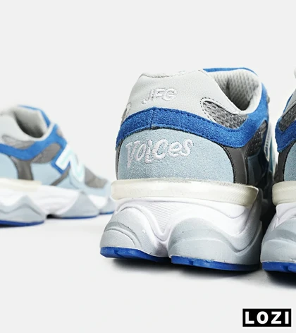 کفش کتانی زنانه آبی خاکستری NEW BALANCE 9060