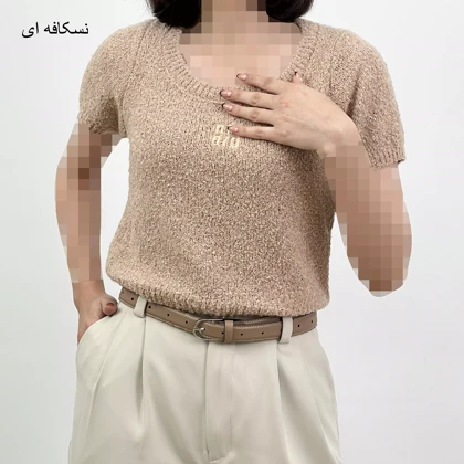 بلوز بافت بوکله 1007516